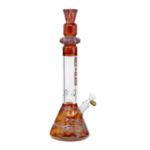 Alternative view of 18" Nice Glass Top Glass Beaker Bong