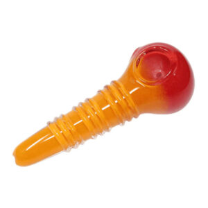 Alternative view of 4.5" Cone Shape Glass Hand Pipe - Assorted Colour