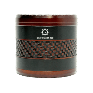 EC420 Weaving Wood Style 63mm 4 Piece Grinder  - Black
