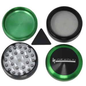 Alternative view of Infyniti Convex 50mm 4-Piece Grinder - Purple