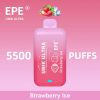 Vape Descartável 5500 Puffs – Strawberry Ice – Unik Ultra