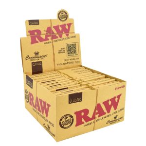 Alternative view of RAW Rolling Papers - Connoisseur King Size Slim w/ Tips