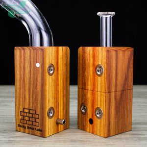Alternative view of OG Brick Flame Powered Extraction Device (Canary)