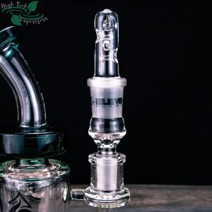 Alternative view of ELEV8R Flame Powered Extraction Device | All Glass / Standard |