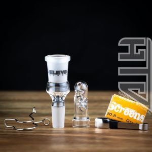 Alternative view of ELEV8R Flame Powered Extraction Device Rig Kit
