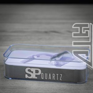 Alternative view of Round Bottom Quartz Banger for RIO