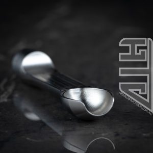 Alternative view of Old Head Measuring Spoon