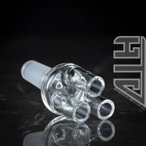 Alternative view of 14mm Triple Treat Glass VapCap Adapter