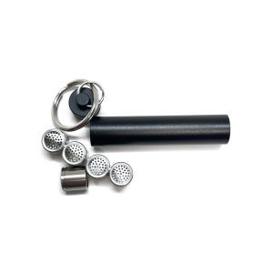 DOSING CAPS STAINLESS STEEL IN METAL CADDY - FENIX PRO/MINI