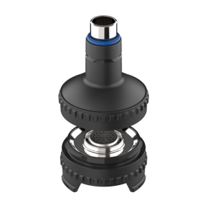Alternative view of FILLING CHAMBER WITH DOSING CAPSULE ADAPTER - VOLCANO CLASSIC