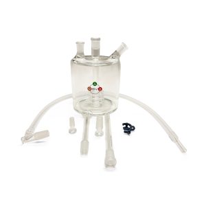 Alternative view of S.V'S MAXI CYLINDER GLASS BUBBLER (18mm)