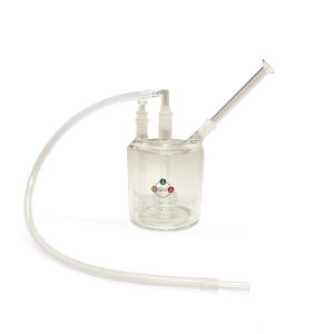 S.V's MEGA CYLINDER GLASS BUBBLER (14mm)