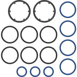 O-RING SET - VOLCANO DIGITAL, CLASSIC, SOLID VALVE