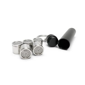 Alternative view of TM2 METAL CAPSULE CADDY WITH 5 X DOSING CAPS