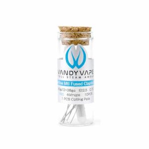 Resistências MTL Superfine Ni80 Fused Clapton – Vandy Vape