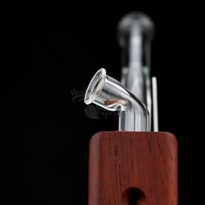 Alternative view of Runt Flame Powered Extraction Device (Padauk)