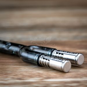 Alternative view of 3D Double Barrel Glass VapCap Stem