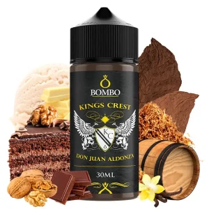 Don Juan Aldonza 30ml/120 Longfill – Bombo+ Base 70ml 100% VG