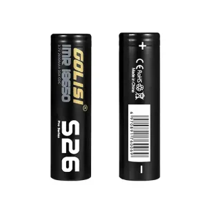 Bateria Golisi S26 IMR 18650 2600 mAh 25A