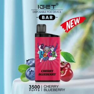 Cherry Blueberry IGET Bar - Premium vape shop Au