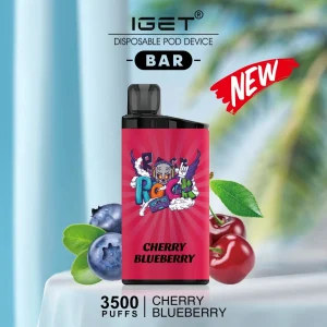 Cherry Blueberry IGET Bar - Premium vape shop Au