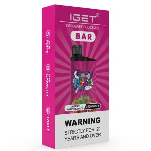 Cherry Pomegranate IGET Bar - Premium vape shop Au