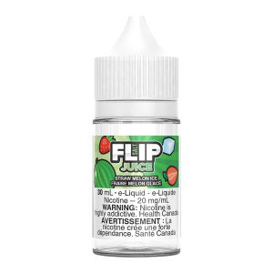 Flip Juice Salt-Nic E-Liquid - Straw Melon Ice 30ml
