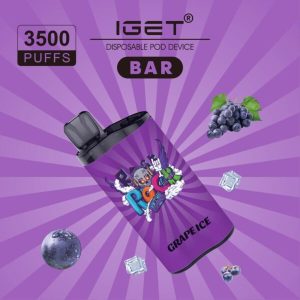 Grape Ice IGET Bar - Premium vape shop Au