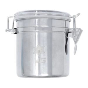 Nice Glass Stainless Metal Container
