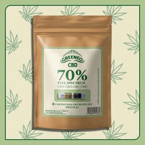 Pack 2 Recargas Stick CBD 70% – Greeneo CBD
