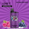 Raspberry Grape IGET Bar - Premium vape shop Au