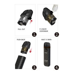 Alternative view of SMOK Novo 4 Replacement Pod