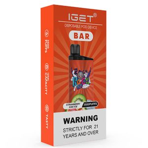 Strawberry Kiwi Ice IGET Bar - Premium vape shop Au
