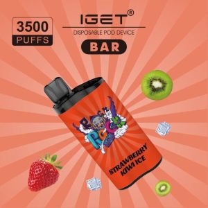 Strawberry Kiwi Ice IGET Bar - Premium vape shop Au