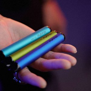 Alternative view of Pack 10x Vapes Descartáveis TX600 – Apple Peach