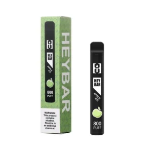 Alternative view of Vape Descartável – Heybar 800 puffs – Apple Ice