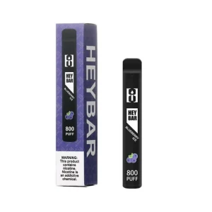 Alternative view of Vape Descartável – Heybar 800 puffs – Blueberry Ice