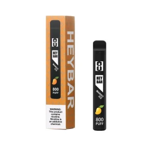 Alternative view of Vape Descartável – Heybar 800 puffs – Mango Ice