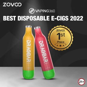 Alternative view of Vape Descartável – Voopoo Dragbar 5000 puffs – Grape Ice