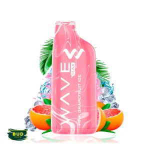 Vape Descartável – Bud Wave Vape 8000 Puffs – Pink Grapefruit Ice