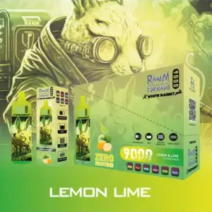 Alternative view of Dragon Fruit Ice – RandM TORNADO & White Rabbit – 9000 puffs