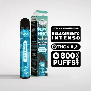 Vape Descartável VMAC 10% Mint Ice – WHITE RABBIT